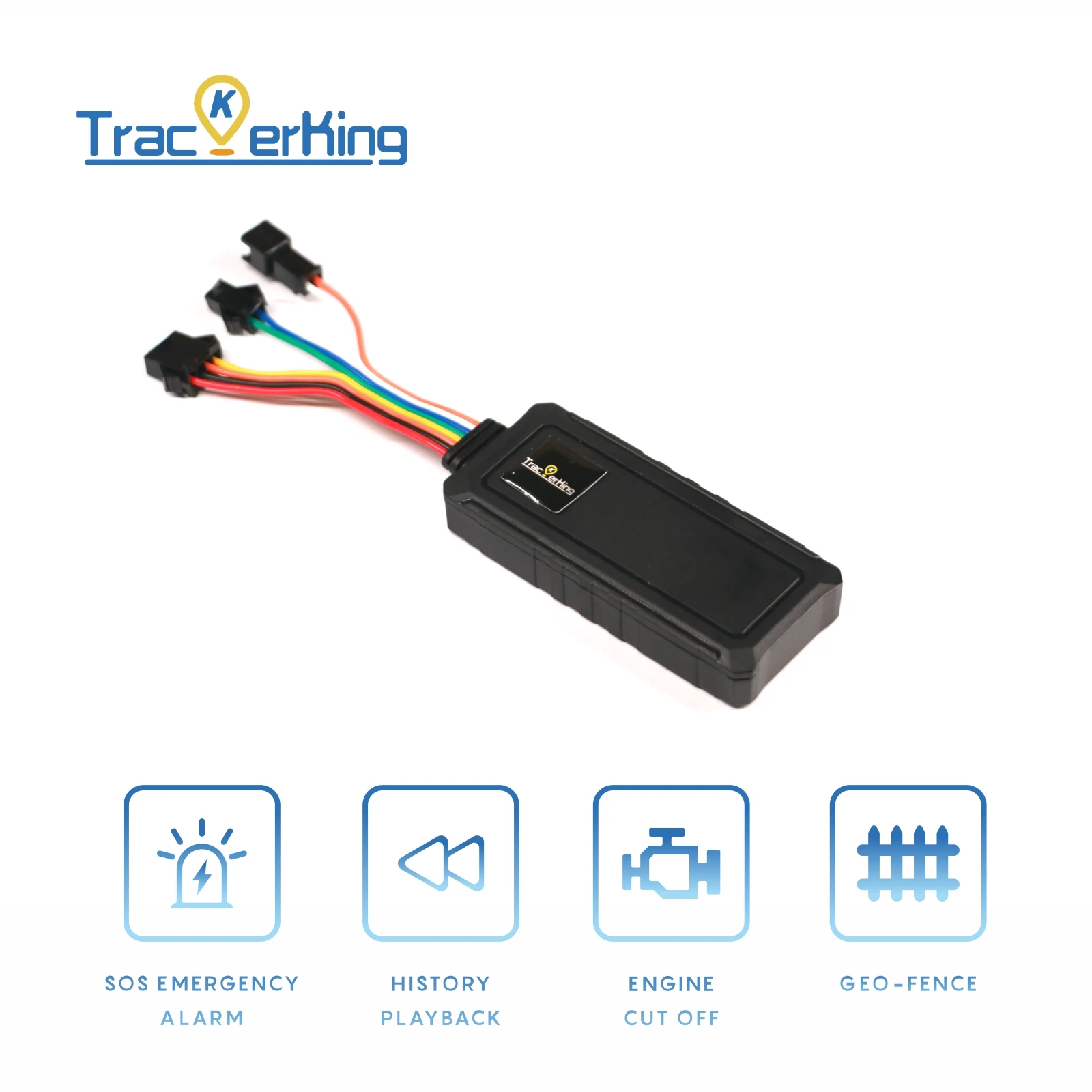 Sos & Vibration Alarm Gps Tracking Device For Car And Motorcycle With Cut oil Remote G909 model
