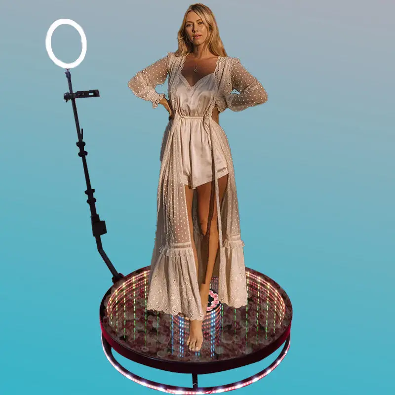 ring light ipad photo booth 360 wireless for party wedding automatic photo booth mirror magic mirror photobooth