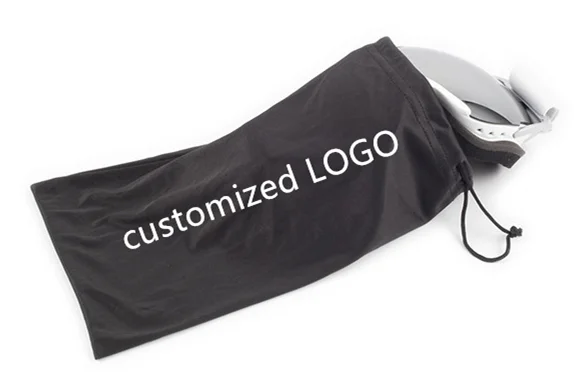 Custom Logo Ski Sun glasses Pouch Microfiber Drawstring Eyeglasses  Packaging Bags Glasses