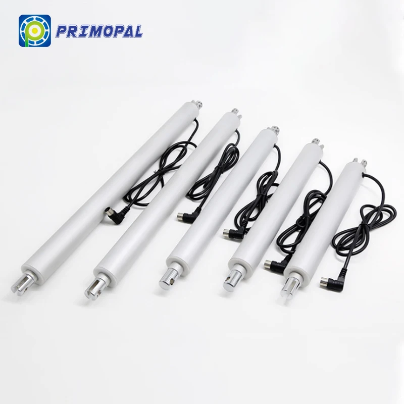 Primopal tubular micro reciprocating dc heavy ball screw long stroke electric linear actuator IP67