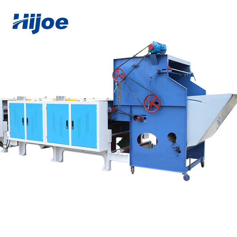 Надежная фабричная машина для переработки отходов хлопчатобумажных тканей с высокой производительностью