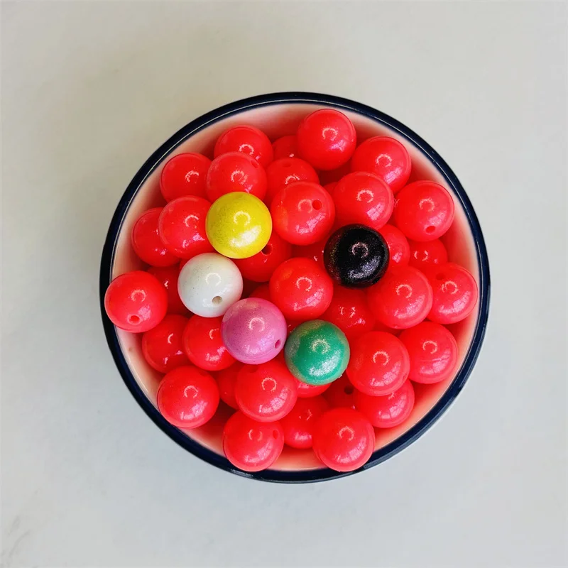 Силиконовые круглые бусины 15 мм детский Прорезыватель пищевого класса bpa твердые силиконовые Хамелеон противотуманная поверхность