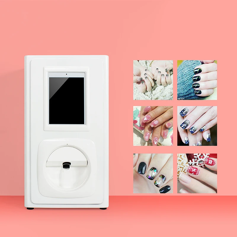 3D Art Mobile Nail Printer Machine Drawing Photo Digital  Automatic Nail Art Printer