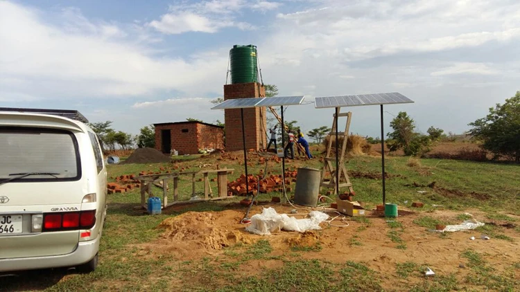 high performance 304 stainless steel impeller submersible borehole deep well solar water pump