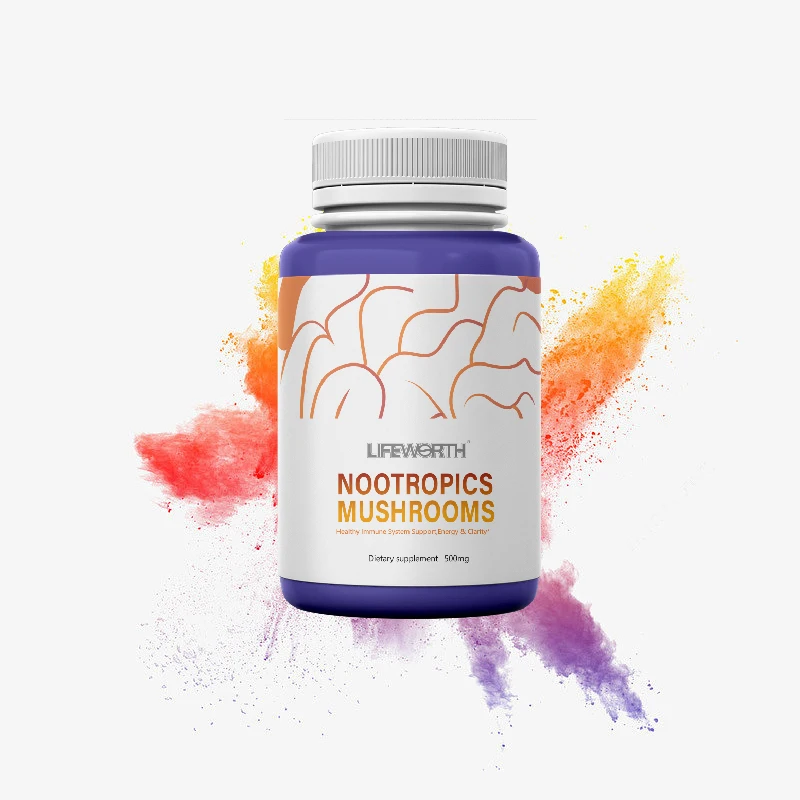 LIFEWORTH OEM Nootropics Львы грива грибные капсулы