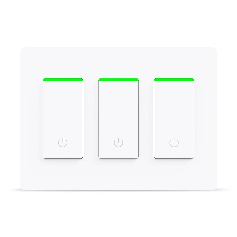 3 упаковки физических кнопок/пульт дистанционного управления/Голосовое управление Умный Wi-Fi переключатель tuya smart life switch 3 gang smart switch