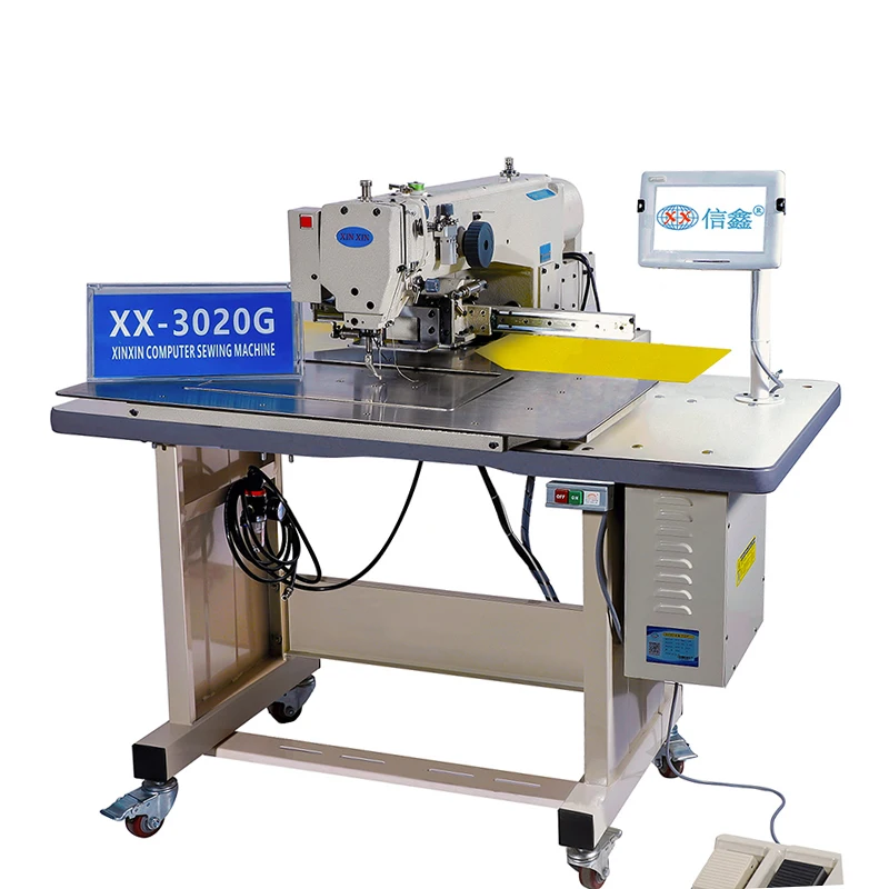 Good quality XX-3020G leather sewing machine automatic foot shoe making machine
