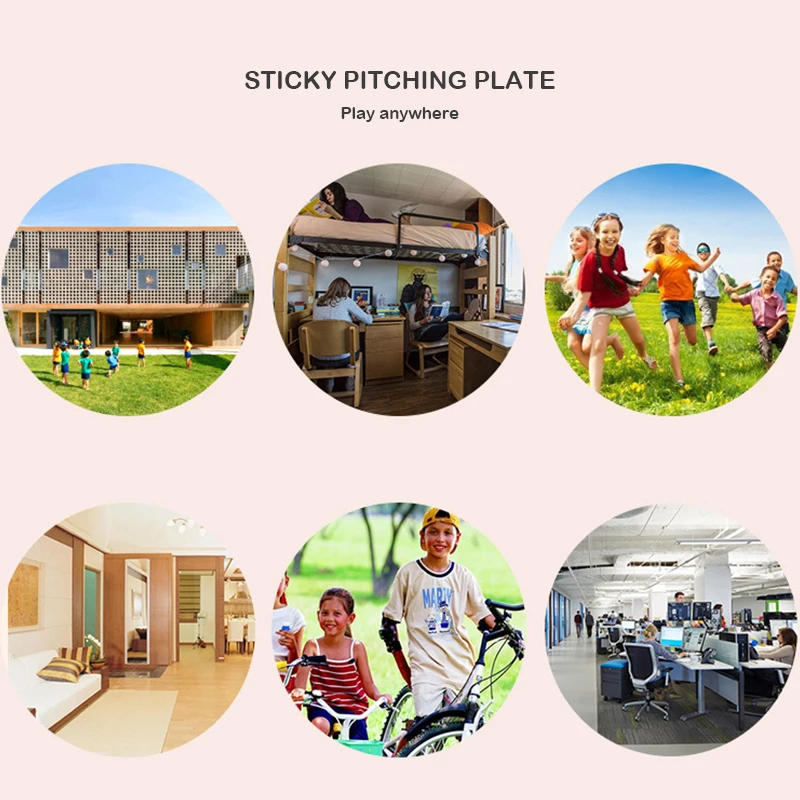 Лидер продаж на Amazon домашние игрушечные шарики присоске для семейного спорта дартс мишени липкий мяч игрушка бросания игр открытом