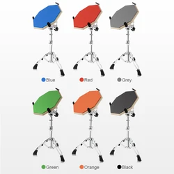 Environmentally friendly and sturdy 12-inch practice dumb pad rubber drum head