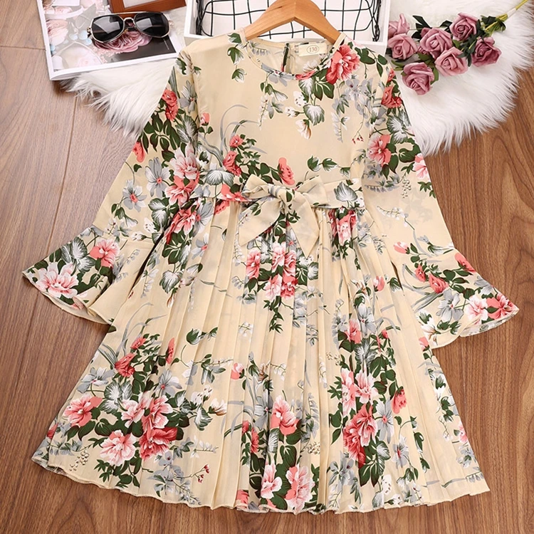 Girl Clothes Kids Clothing Wholesale 10 Years Old Dress in Big Size  Winter Girls Dresses