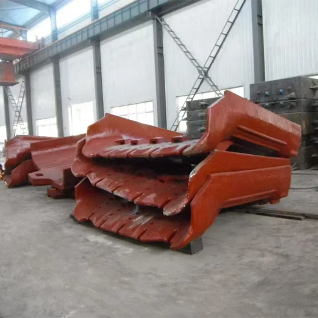 Прямая поставка с завода под заказ щековые Щековые пластины из высокомарганцевой стали используемые для угледобывающей промышленности