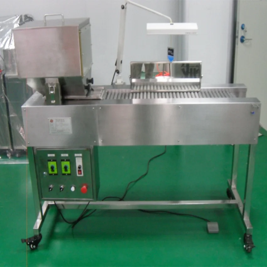 JYG-220 Tablet Capsule Sofe Capsule Pill Visual Defect Conveyor Farmacutical Inspect machine