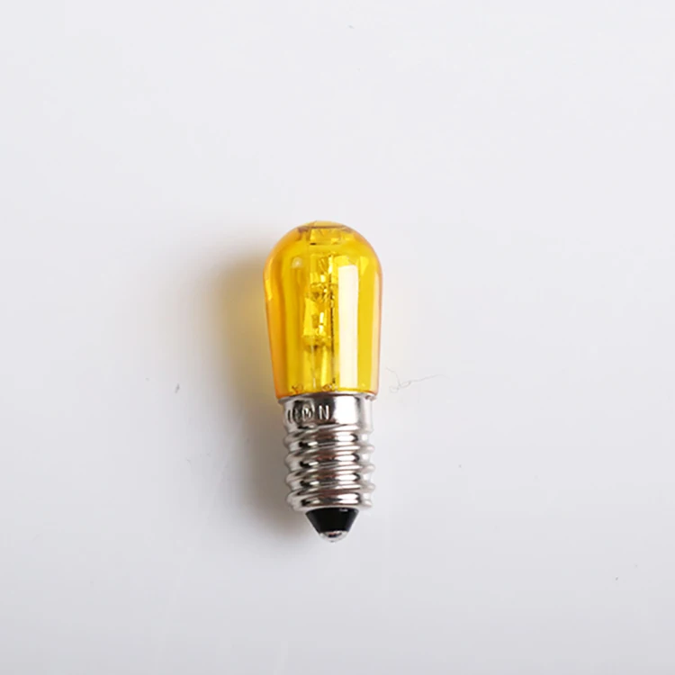 3 led 14V 0.3w colorful waterproof led papaya bulb led small night light lamp for lighting use led lamp bulb light