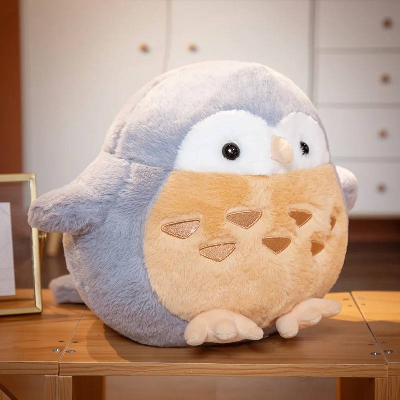 soft Owl Doll Cartoon Plush Toys Creative Pillow Dolls Rag Doll Stuffed Animal Toys  for Kids