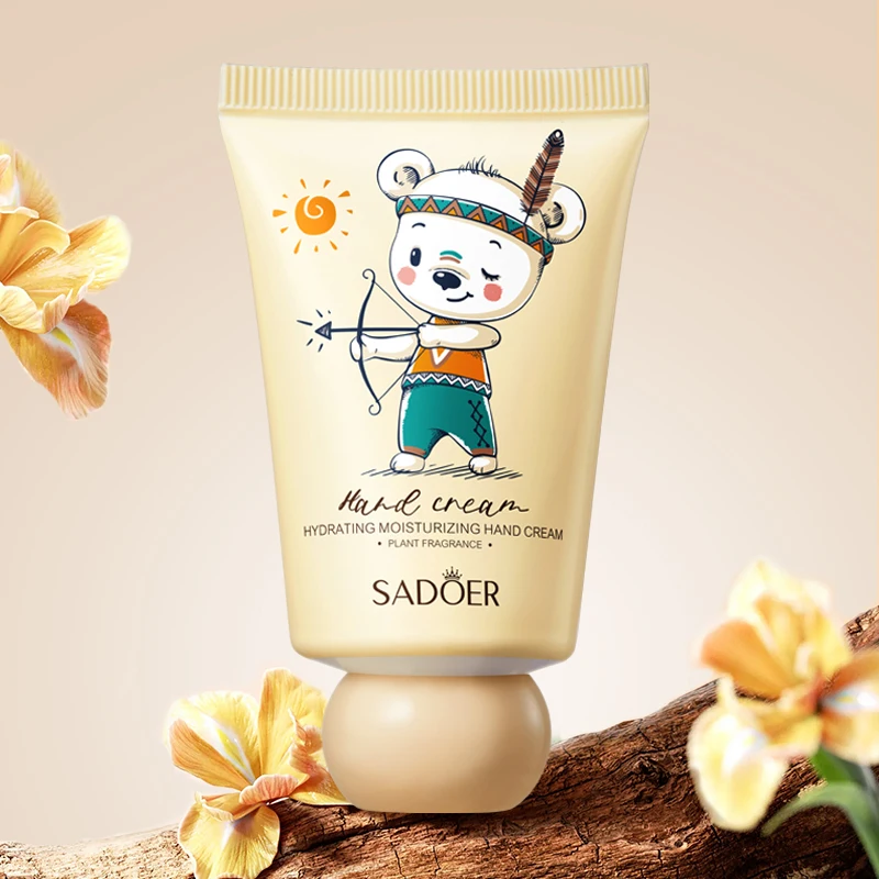 OEM SADOER Private Label Fragrance Moisturizing Tender Hand Cream Anti dryness Autumn Winter Hand Cream
