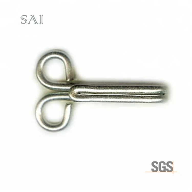 Eco-friendly Factory Wholesale Various Styles SMH01 to SMH06 Metal Collar Hooks and Eyes Closure Fastener Cheap Underwear C  &A