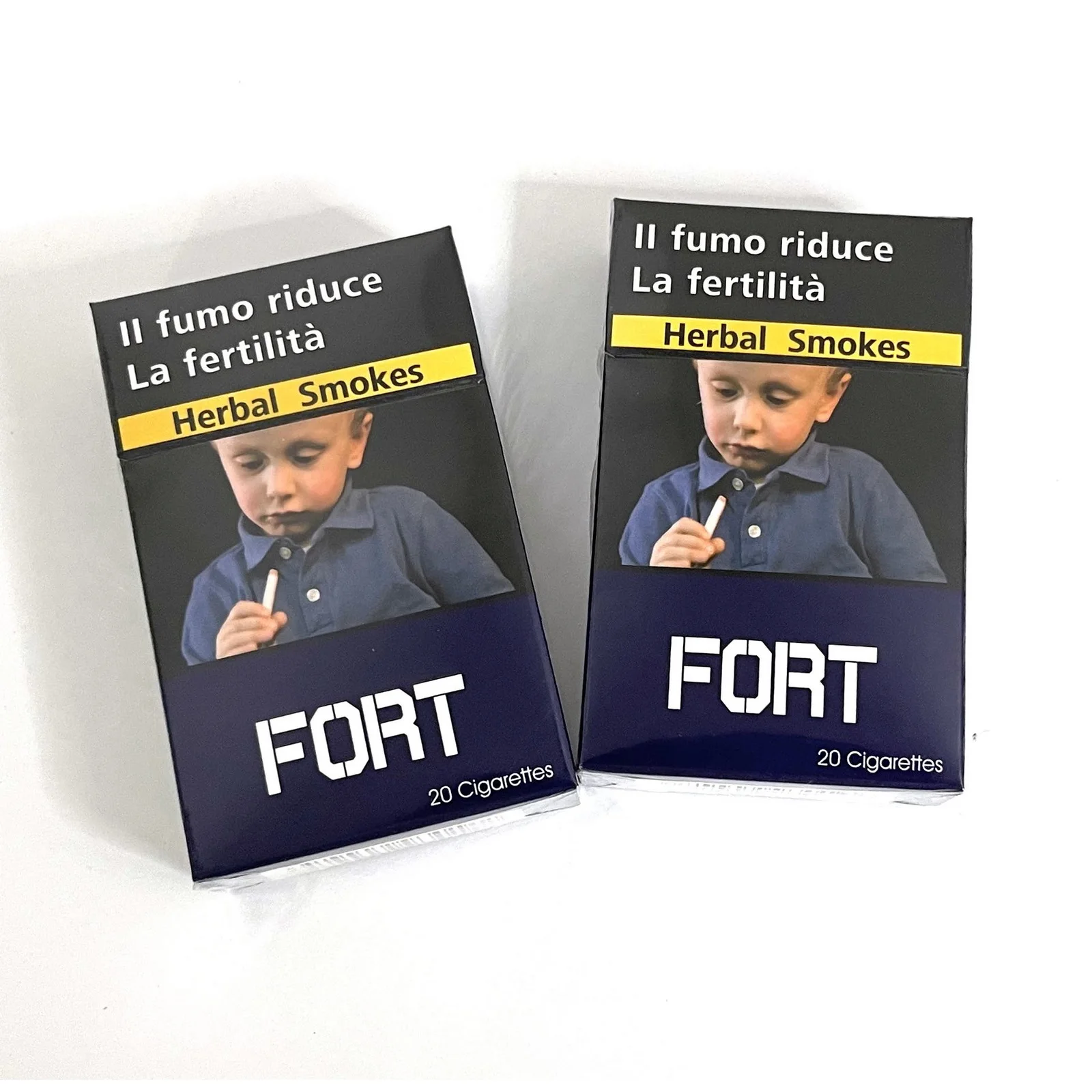 20 Pack Standard Packaging Carton Cigarette Box For Cigarette Packer