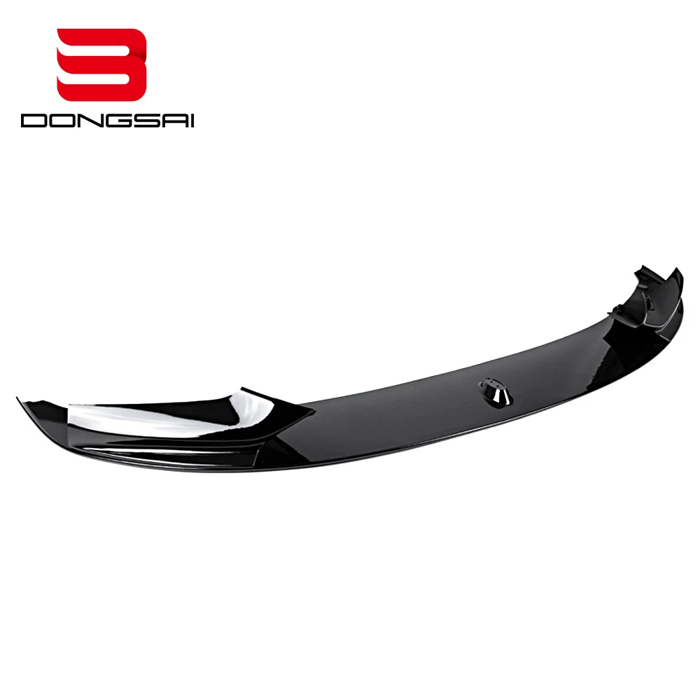 MP Style Gloss Black Front Bumper Chin Lip Front Spoiler Splitter for BMW 5 Series F10 520i 540i 2010-2016