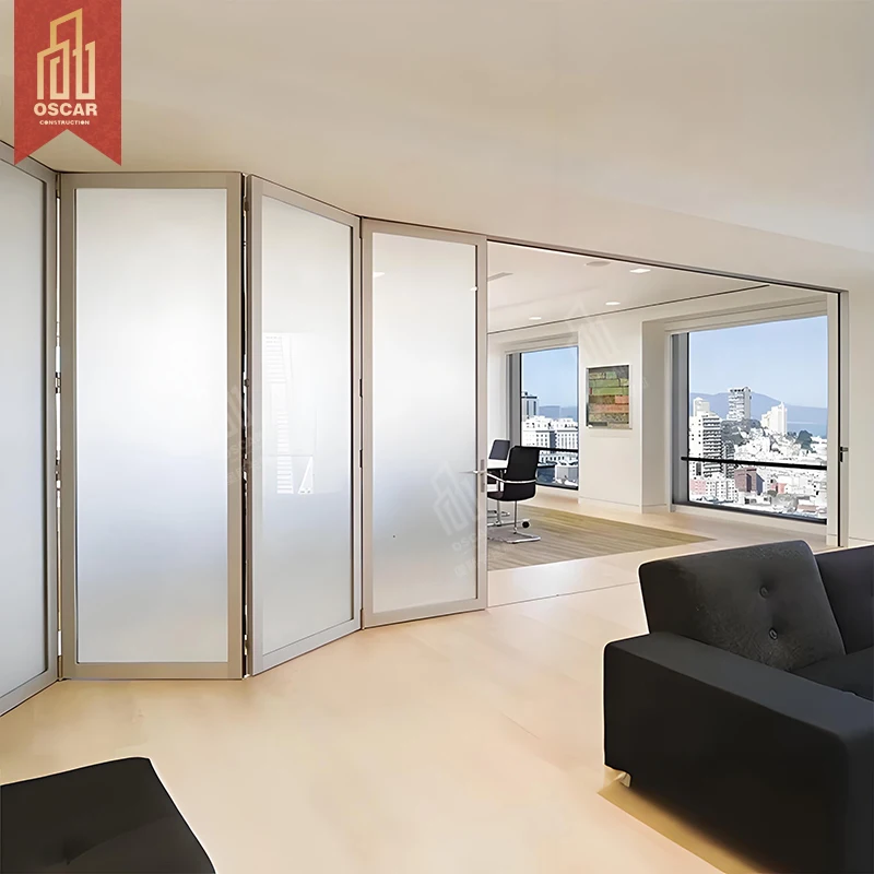 Oscaracso Flat Short Neck Slide Fold Folding Door Handle