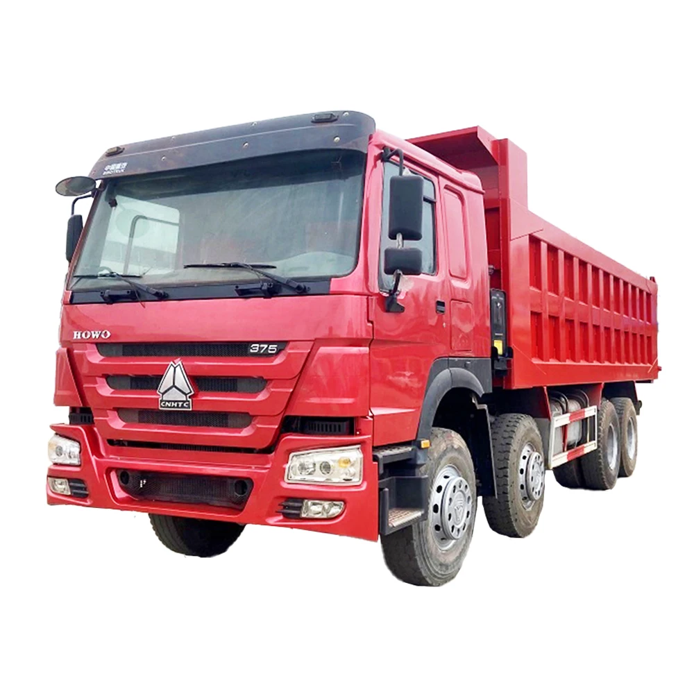 Chinese Sinotruck Howo 371 Used Tipper 8x4 Heavy 30 Cubic Meters 50 Ton Canter Used Dump Truck