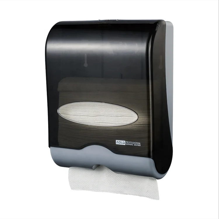 Factory Price Plastic Wall Mounted Multi Fold Paper Towel Dispenser Plastic Toilet Roll Tissue Paper Towel Dispense