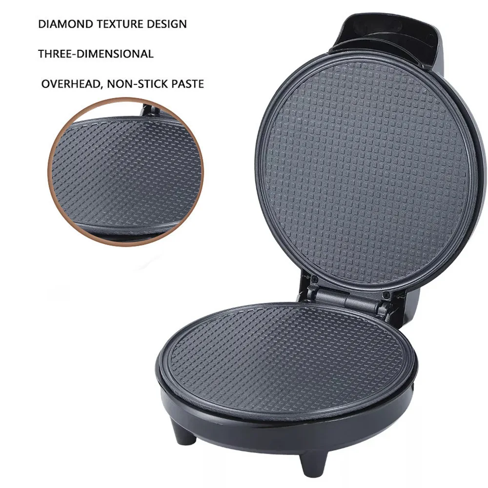 Non-Stick Oven Electric Crepe Pancake Pan Pizza Maker for Home Breakfast Cooking