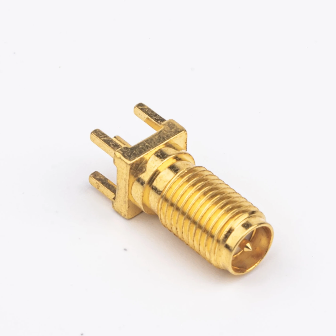 Microstripe Panel installation female jack for PCB Mount SMA RF coaxial connector