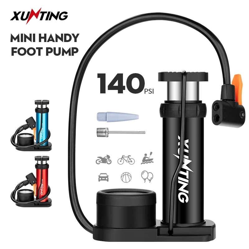Xunting OEM ODM производитель воздушный велосипедный насос электрический одноцилиндровый портативный мини-насос с