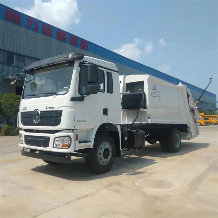 Factory Price Shacman cheap clw recycling bin tank no leakage waste disposal garbage truck