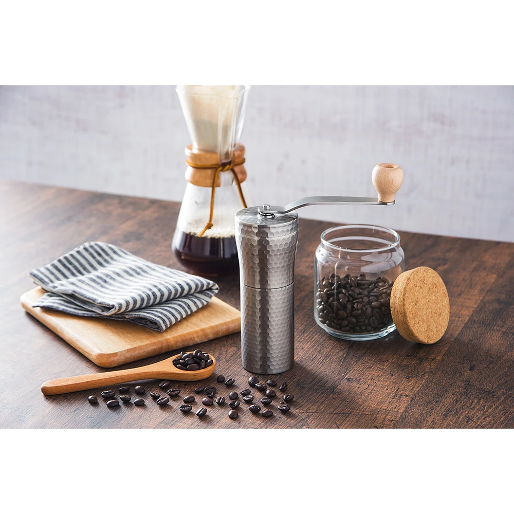 Portable MI-013 MILLU Hand Crank Ceramic Manual  Coffee Grinder