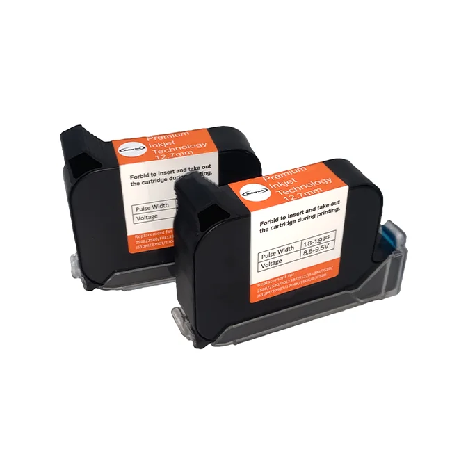 Quick Dry Black Ink Cartridge Solvent based ink cartridge for H-P 45 js12 js10 2588 2580 Inkjet printing machine