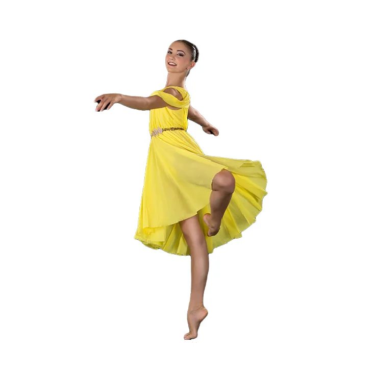 Polished Plum Lyrical Dress Grecian Style Dance Costumes
