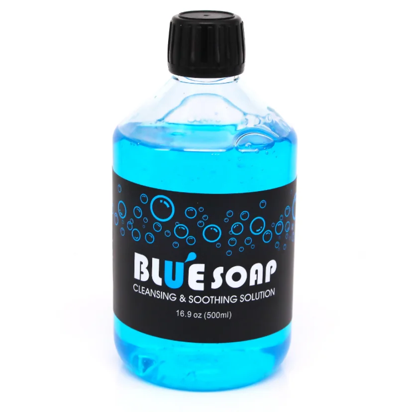 2021 hot sale 500ML Tattoo Blue Soap for Tattoo aftercare