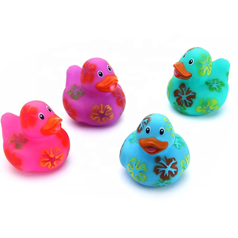 Custom Multicolor Bulk Bathtub Squeaky Bath Rubber Duck Weighted Floating Race bath duck