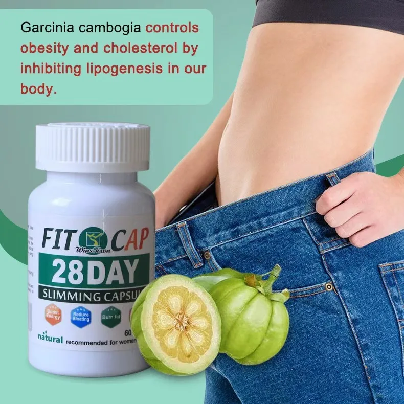 28 Days All-Natural Herbal Slimming Capsules Adult Vitamins for Detox Flat Tummy Fast Burn Fat and Weight Loss