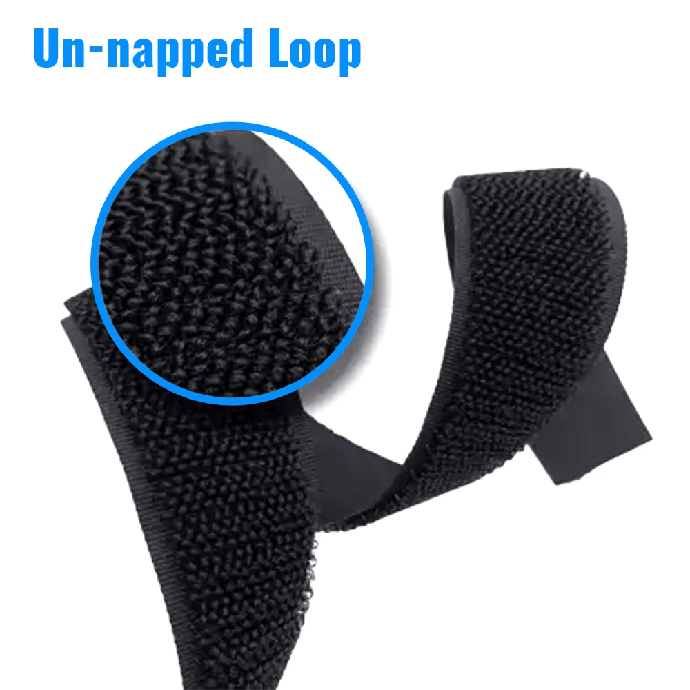 Factory Direct  20mm nylon eco-friendly  Velcroes hook   unapped loop tapes for Medical equipment