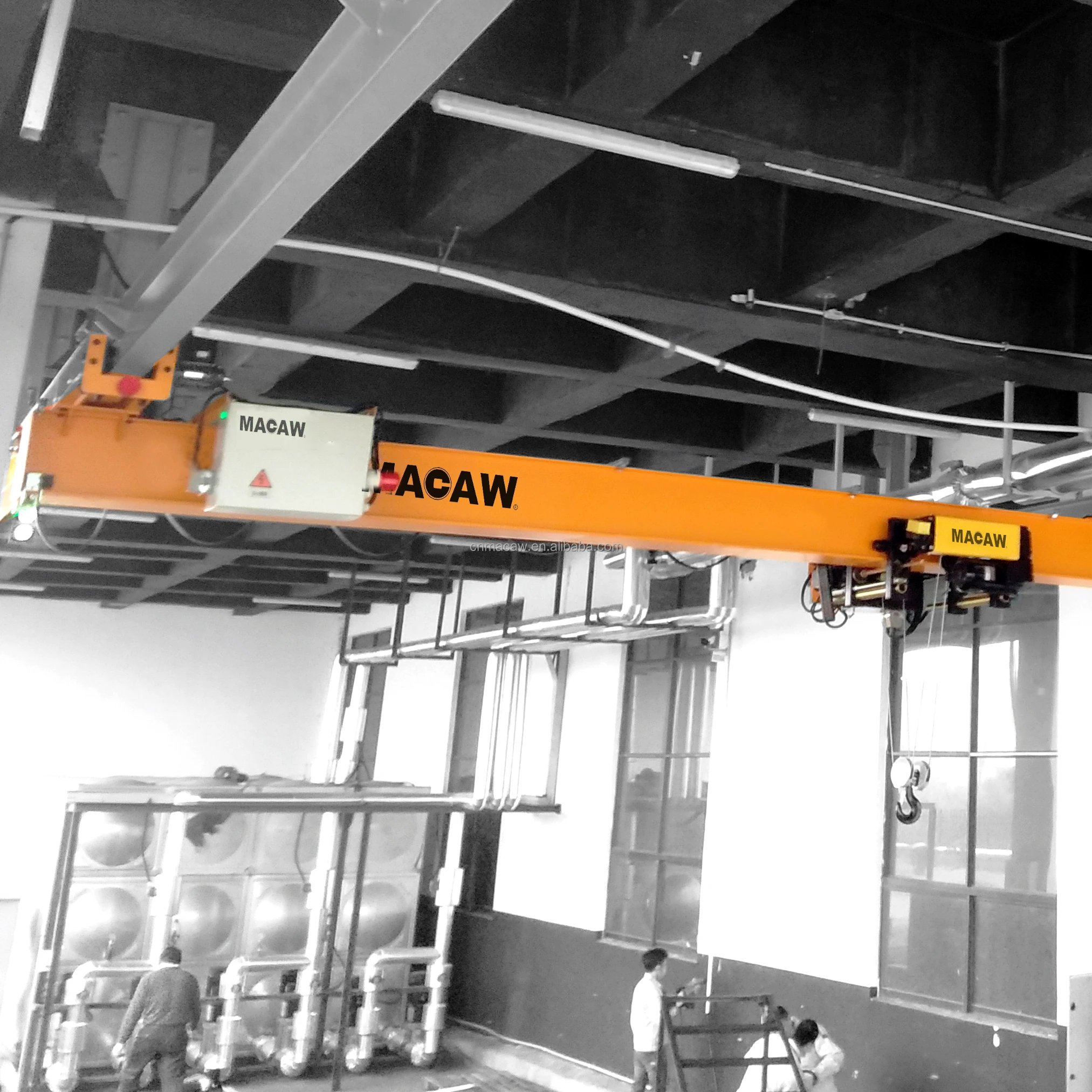 Top Selling Steel Structure Workshop Euro Design electric Crane 3 ton 5 ton 10T 15T Single Overhead Travelling Bridge Crane