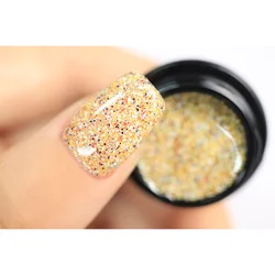 2021 New Arrival 2022 Spring fashion Tweed Gel UV Nail Polish Creamy color glitter flask Soak of Inspiration from Impression
