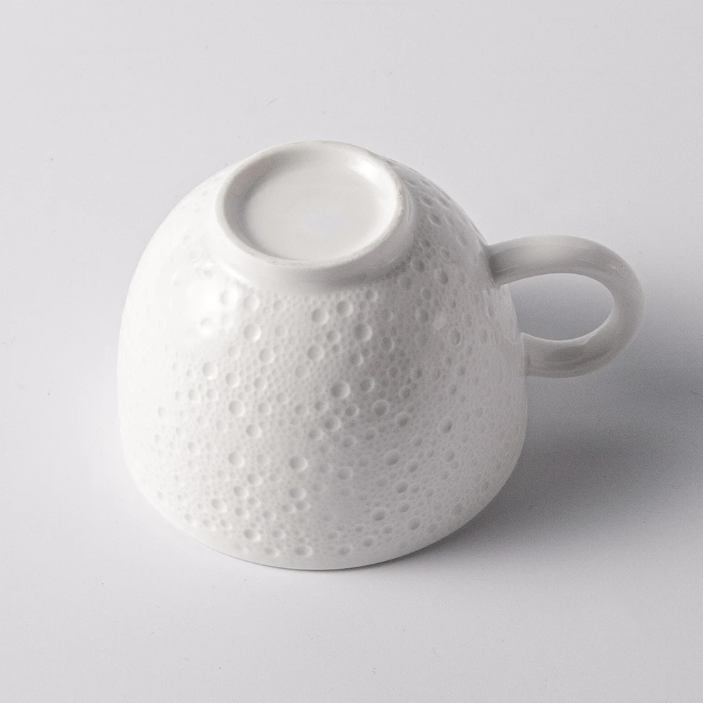 Antique White Porcelain 6oz Restaurant Hotel Cafes Ceramic Espresso Coffee Tea Tazzine Da Caff Cup and Saucer Set