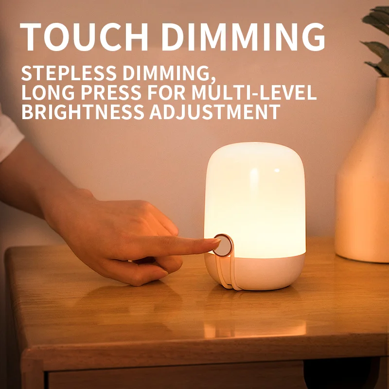 Factory direct sale touch control rechargeable RGB night light mini table desk lamp for bedroom