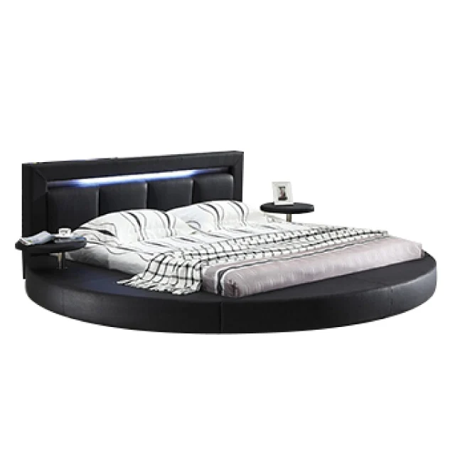 CBMmart Italian Modern Contemporary Bedroom Designs Round Circle Bed King Size