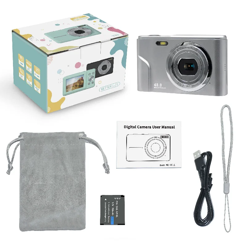 48MP 2.4 inch TFT LCD digital cameras dslr digital camera professional slr 2.7K 4k compact digital camera