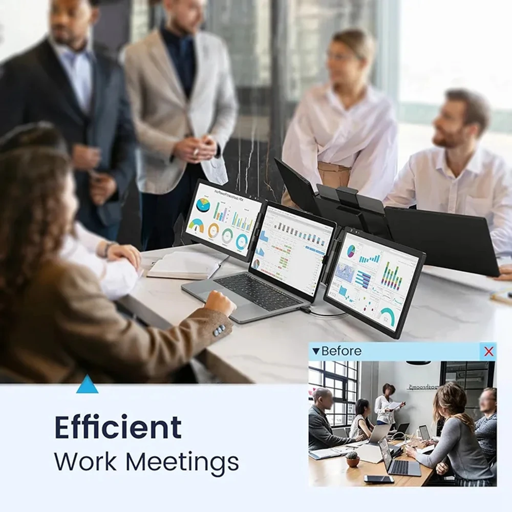 Portable 11.6 Inch HD Monitor with IPS Display 1920*1080 Resolution for Gaming on Raspberry Pi PS3 PS4 Xbox360 SWITCH