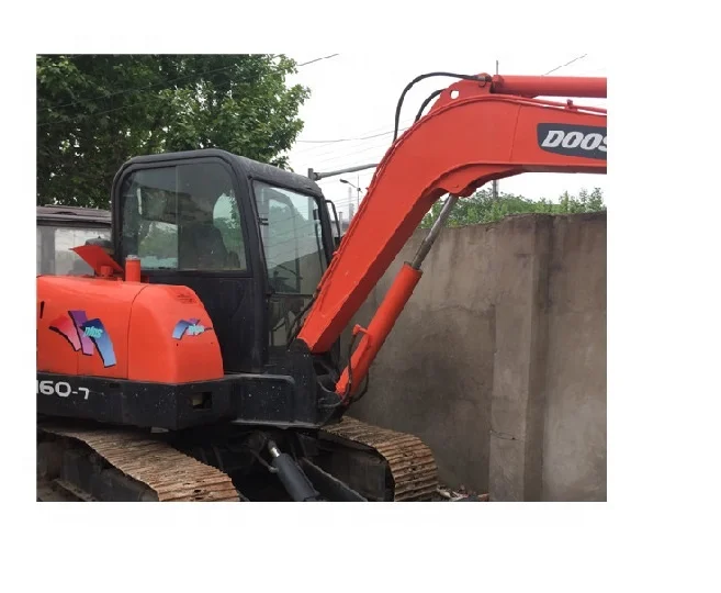 Cheap used mini excavator machine Crawler DH60-7 Factory sale used mini excavator machinery DH60-7 Used excavators
