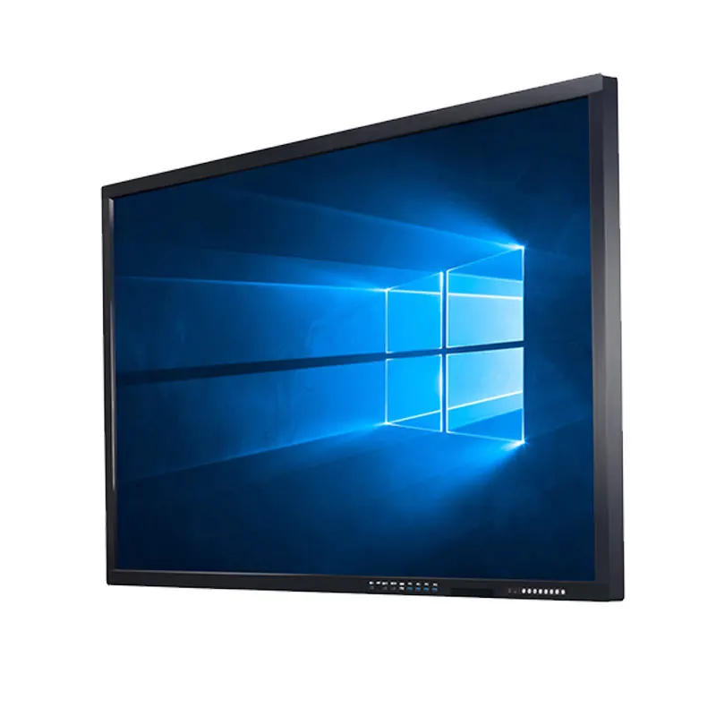 customize 55 65 75 85 150 inch Benchmark Interactive White Board Smart Mobile Stands For Interactive Board With Projector Set