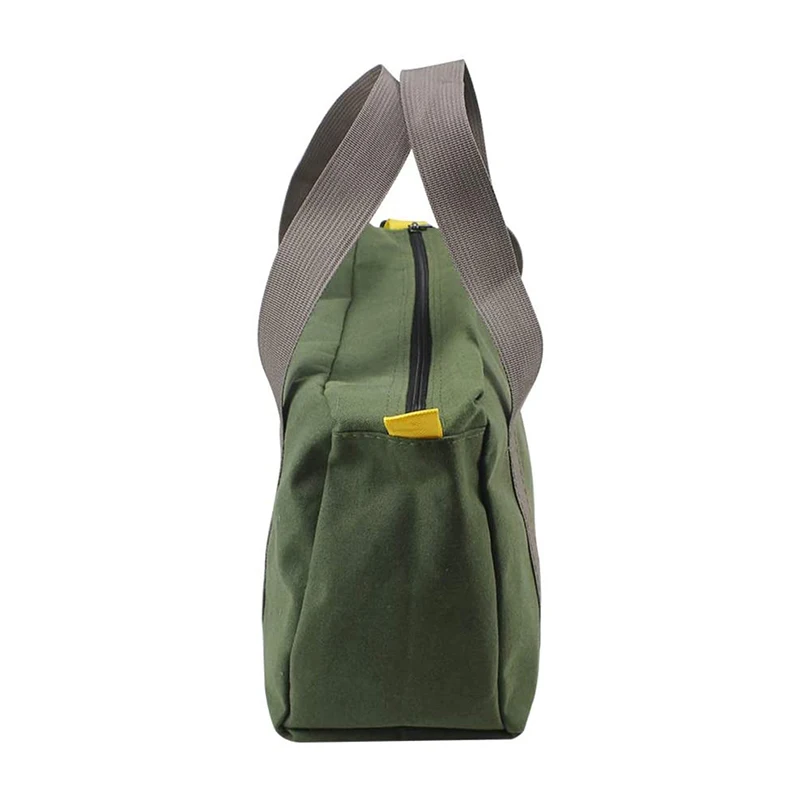 Wholesale Custom Logo Canvas Large Electrician Zipper Tool Tote Bag