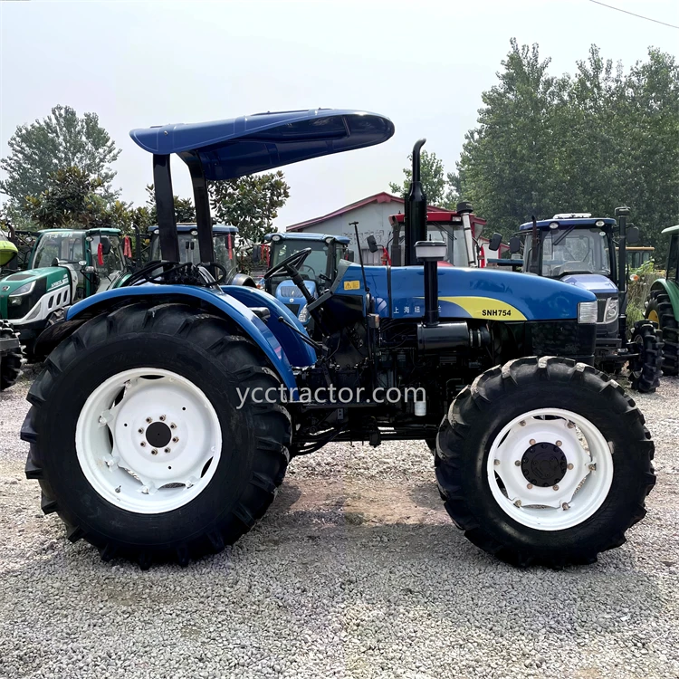 Small Agricultural Used Tractor Farming Tractors Mini 4x4 SNH HOLLAND 55HP 60HP 70HP 75HP 80HP 90HP 100HP 110HP 120HP 135HP