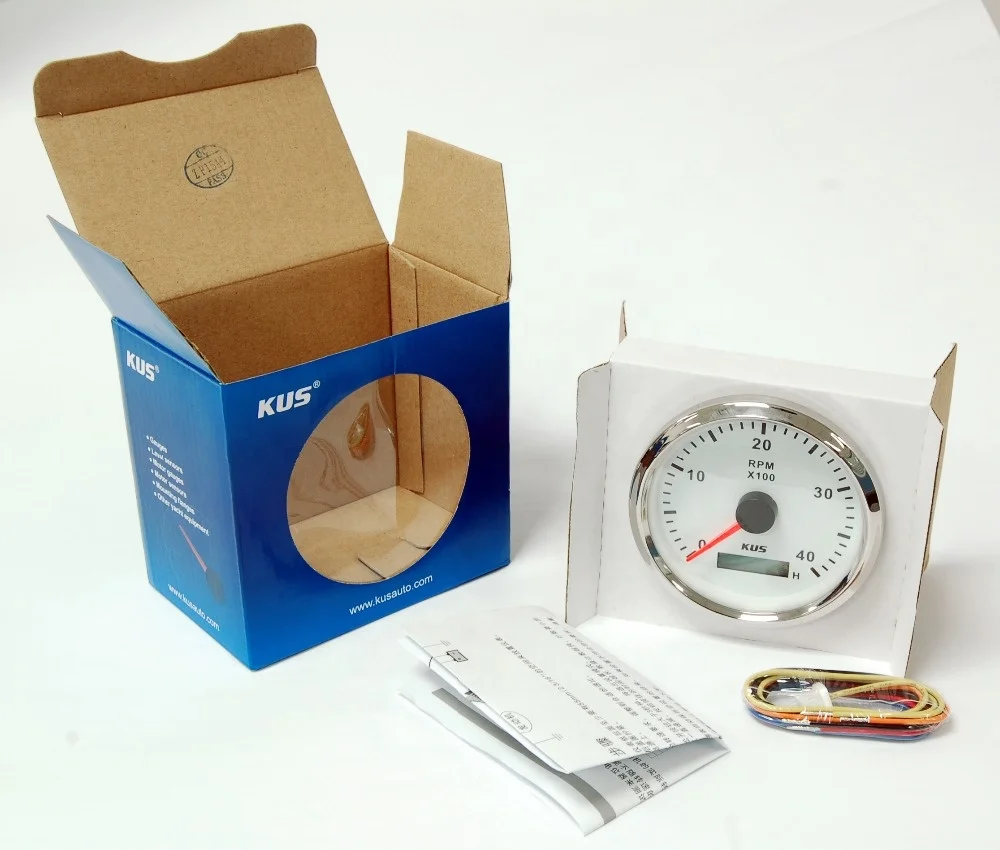 85mm Rudder Angle Gauge, Marine Engine Instruments