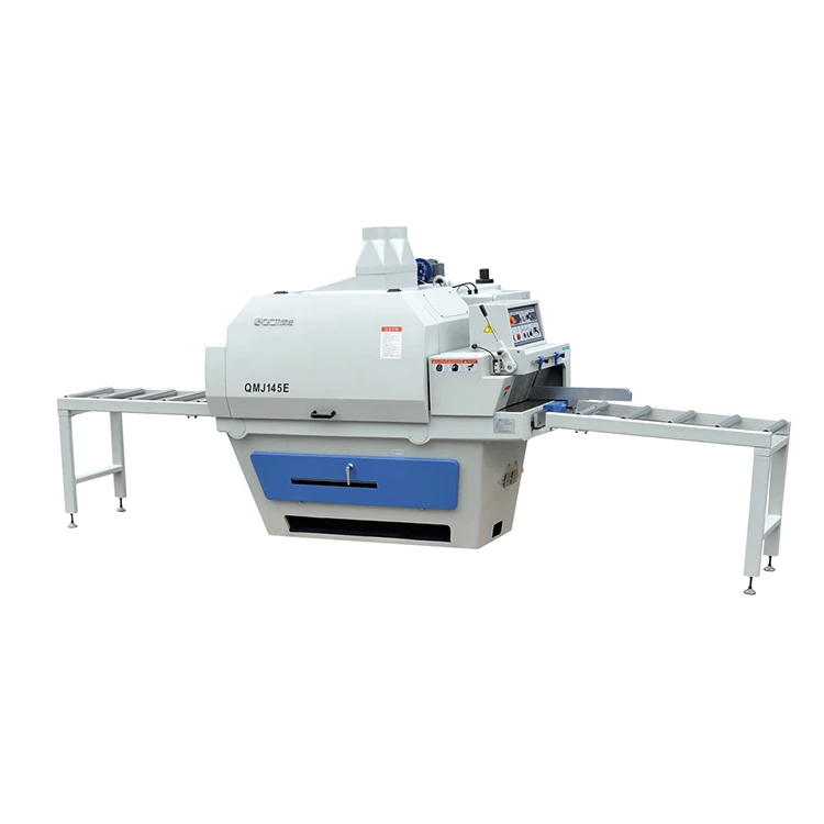 
QCM QMJ145E Multi-Blade Rip Saw Woodworking Multifuntion Table Wood Saw Machine Multi Blade Rip Saw For Cutting Wood 