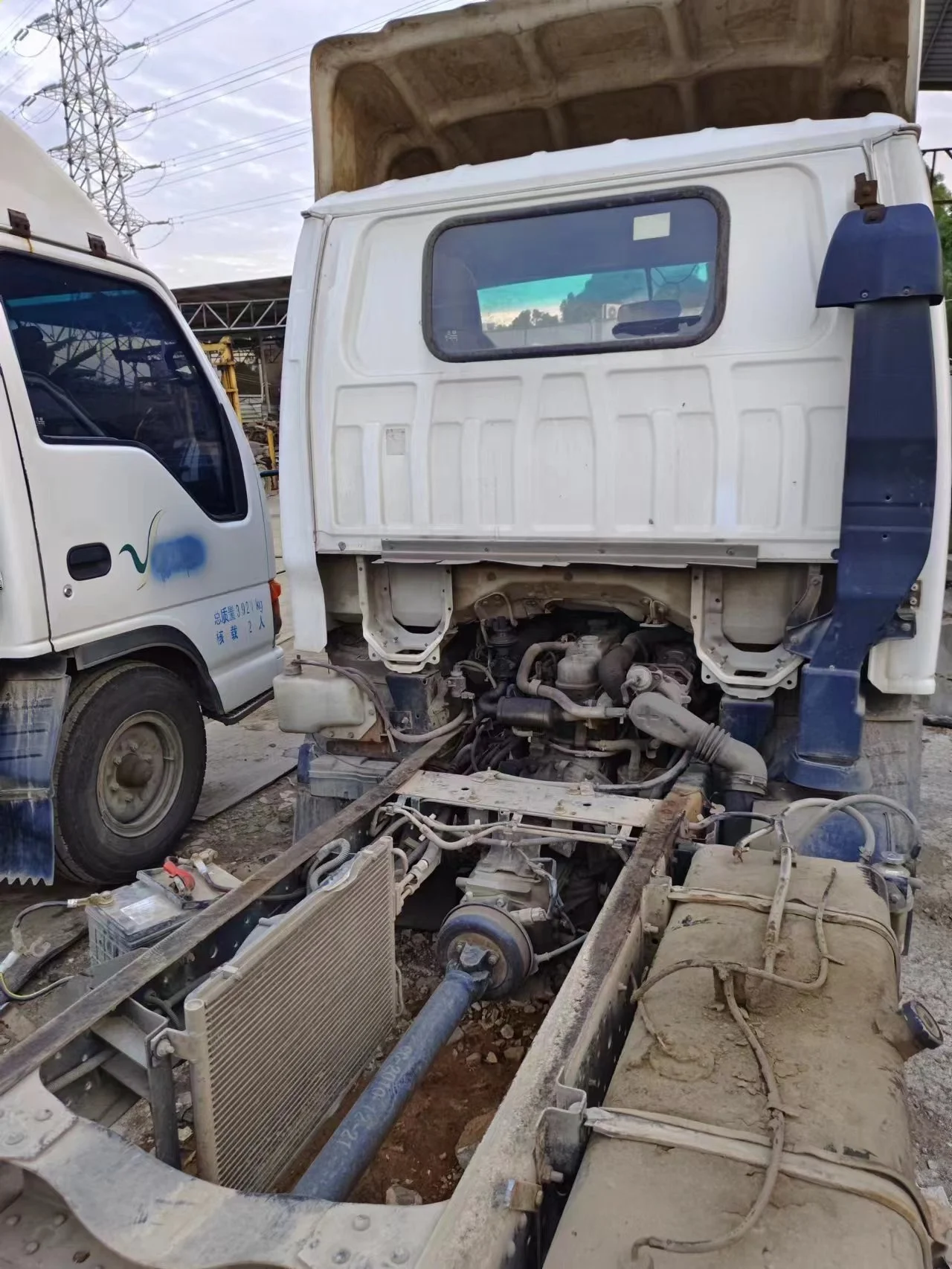 Used 4*2 Truck for Isuzu NKR 4JB1T